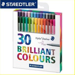 Opakowanie Cienkopis Triplus 0,33mm 30 kolorów STAEDTLER