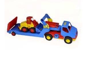 Opakowanie ConsTruck ciężarówka + Bazik ładowarka w siatce