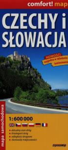 Opakowanie Czechy i Słowacja mapa samochodowa 1:600 000