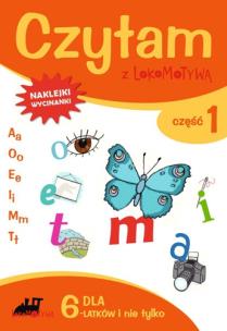 Okładka książki Czytam z Lokomotywą cz.1 A, O, E, I, M, T GWO