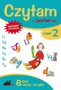 Okładka książki Czytam z Lokomotywą cz.2 L, D, K, U, S, Y GWO