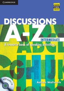 Okładka książki Discussions A-Z Intermediate Book with Audio CD