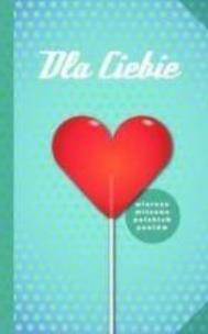 Okładka książki Dla Ciebie. Wiersze miłosne... niebieska ALGO