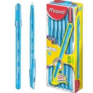 Opakowanie Długopis Ice Fun Błękitny (12szt) MAPED