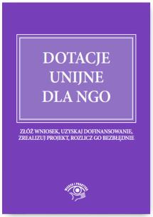 Okładka książki Dotacje unijne dla NGO