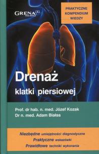Okładka książki Drenaż klatki piersiowej