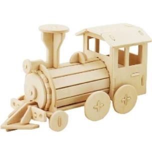 Opakowanie Drewniane puzzle 3D Lokomotywa