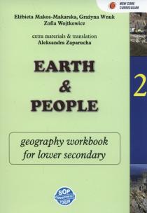 Okładka książki Earth and people Geography 2 Zeszyt zadań dla klas dwujęzycznych