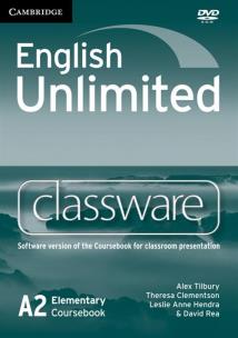 Okładka książki English Unlimited Elementary Classware DVD