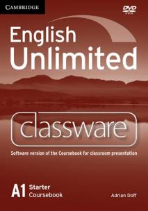 Okładka książki English Unlimited Starter Classware DVD