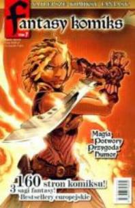 Okładka książki Fantasy komiks T.7