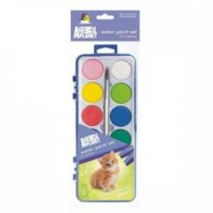 Opakowanie Farby akwarelowe 12 kolorów Animal Planet Cute