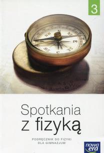 Okładka książki Fizyka GIM 3 Spotkania z fizyką Podr. NE