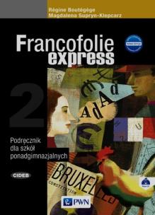 Okładka książki Francofolie express 2 Podręcznik + CD
