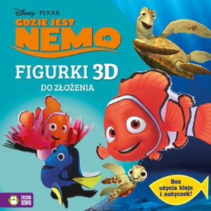 Okładka książki Gdzie jest Nemo? Figurki 3D wypychanki