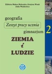 Okładka książki Geografia  GIM 2 Ziemia i ludzie... zad 2012 SOP