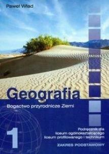 Okładka książki Geografia LO 1 Wład P. podr Z.P. ORTUS/PWN WZ