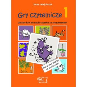 Okładka książki Gry czytelnicze cz.1