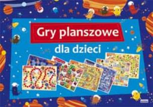 Okładka książki Gry planszowe dla dzieci