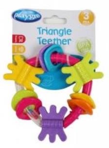 Opakowanie Gryzak aktywny trójkąt róż