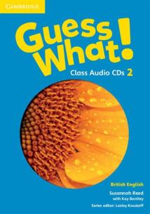 Okładka książki Guess What! 2 Class Audio 3CD British English