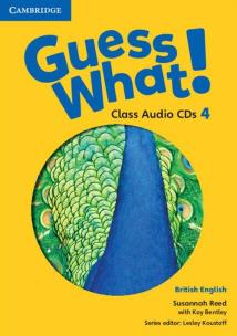 Okładka książki Guess What! 4 Class Audio 2CD