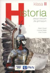 Historia GIM 2 ćw.NE. Autor: Małek Urszula, Ciosek Ewa. Multiszop.pl Okładka książki Historia GIM 2 ćw.NE