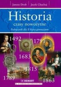 Okładka książki Historia GIM 2 podr. czasy nowożytne DEMART/PWN