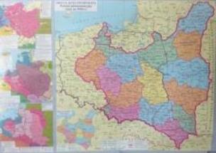 Okładka książki Historia Polski szkolna mapa ścienna dwustronna