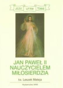 Okładka książki Jan Paweł II nauczycielem miłosierdzia