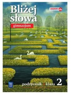 Okładka książki J.Polski GIM Bliżej słowa 2 Podr. w.2016 WSIP