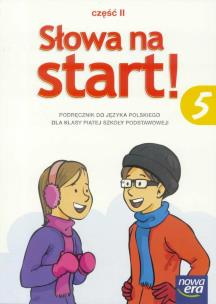 J.Polski SP 5/2 Słowa na Start Podr. NE. Autor: Derlukiewicz Marlena. Multiszop.pl Okładka książki J.Polski SP 5/2 Słowa na Start Podr. NE