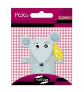 Opakowanie Karteczki samoprzylepne Mysz N MAILDOR