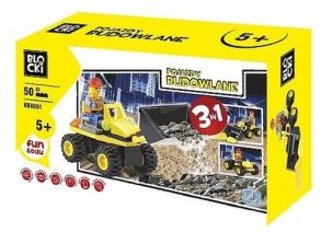 Opakowanie Klocki Blocki Pojazdy budowlane 50 elementów