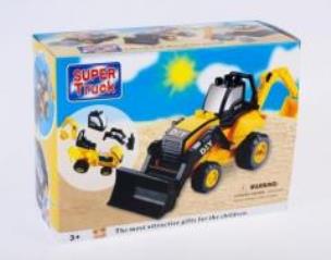 Opakowanie Klocki konstrukcyjne koparka