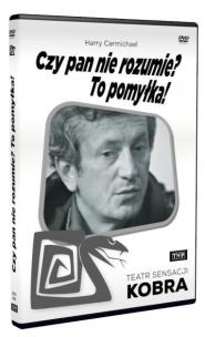 Okładka książki Kobra. Czy Pan nie rozumie? To pomyłka! DVD