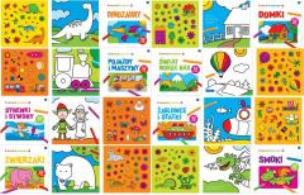 Opakowanie Kolorowanka 16 Kolorowanki kreatywne MIX