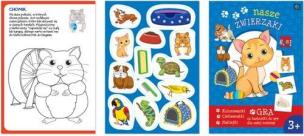 Opakowanie Kolorowanka A4 Memo z naklejkami i kartami MIX