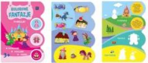 Opakowanie Kolorowanka A4 wyklejanka z naklejkami MIX