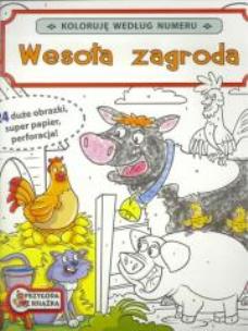 Opakowanie Koloruję wg numeru - Wesoła zagroda