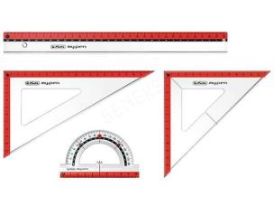 Opakowanie Komplet geometryczny My.pen 4 części