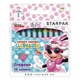 Opakowanie Kredki woskowe 12 kolorów Minnie
