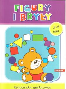 Okładka książki Książeczka edukacyjna. Figury i bryły