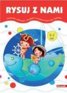 Okładka książki Książeczka edukacyjna. Rysuj z nami