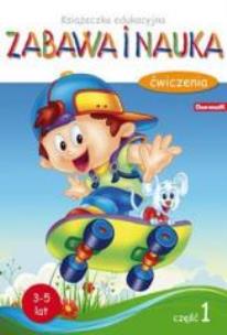 Okładka książki Książeczka edukacyjna. Zabawa i nauka 1