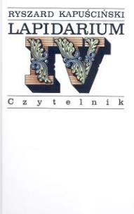 Okładka książki Lapidarium IV