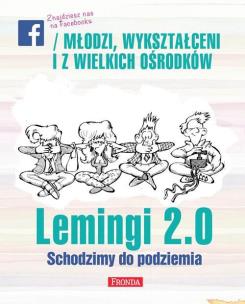 Okładka książki Lemingi 2.0 Schodzimy do podziemia