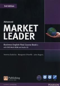 Okładka książki Market Leader Advanced Flexi Course Book 1 +CD +DVD
