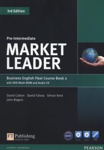 Okładka książki Market Leader Pre-Intermediate Flexi Course Book 2+CD +DVD