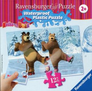 Opakowanie Masza i niedźwiedź puzzle 12 el.